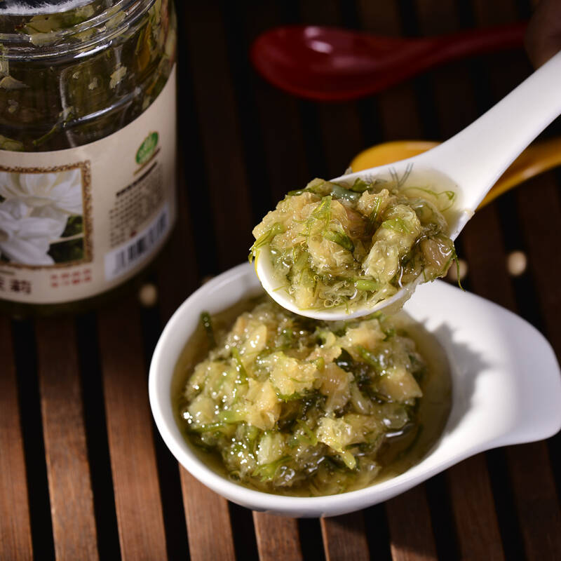 滇园茉莉酱 云南特产食品鲜花果酱向美红糖蜂蜜 蜜酿瓶装 茉莉花酱350