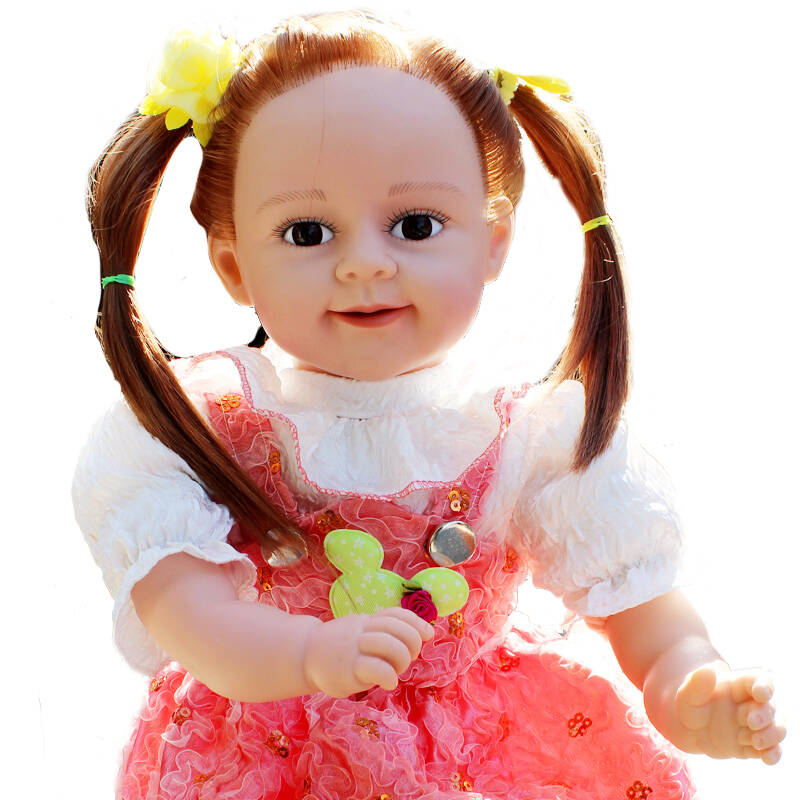 超级逗逗会动嘴说话智能娃 动嘴语音对话仿真娃娃 美业娃娃 儿童生日