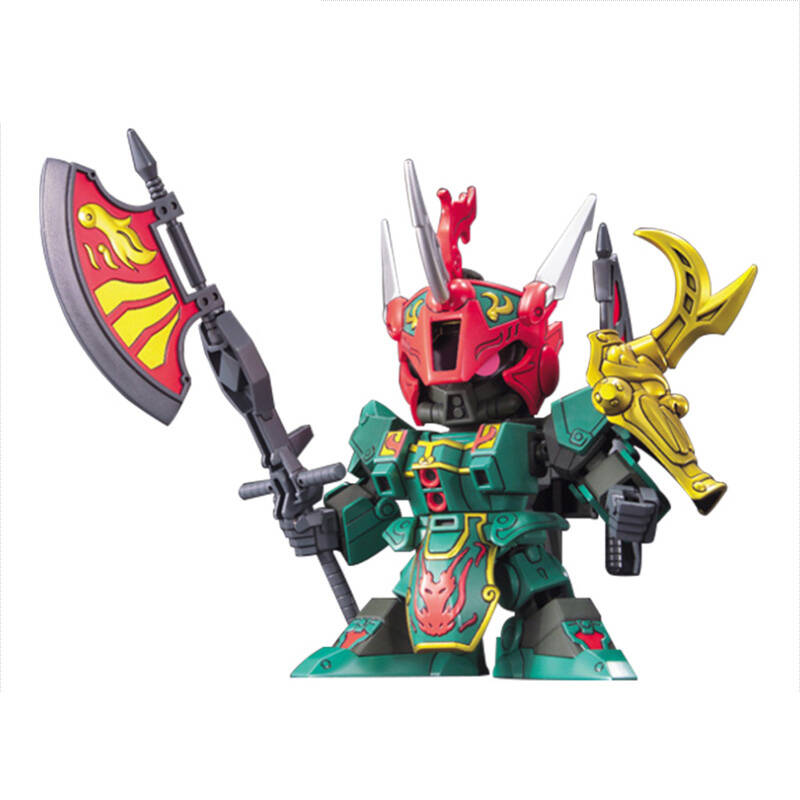 bandai万代高达敢达拼装模型玩具q版sd三国传bb 周仓156659