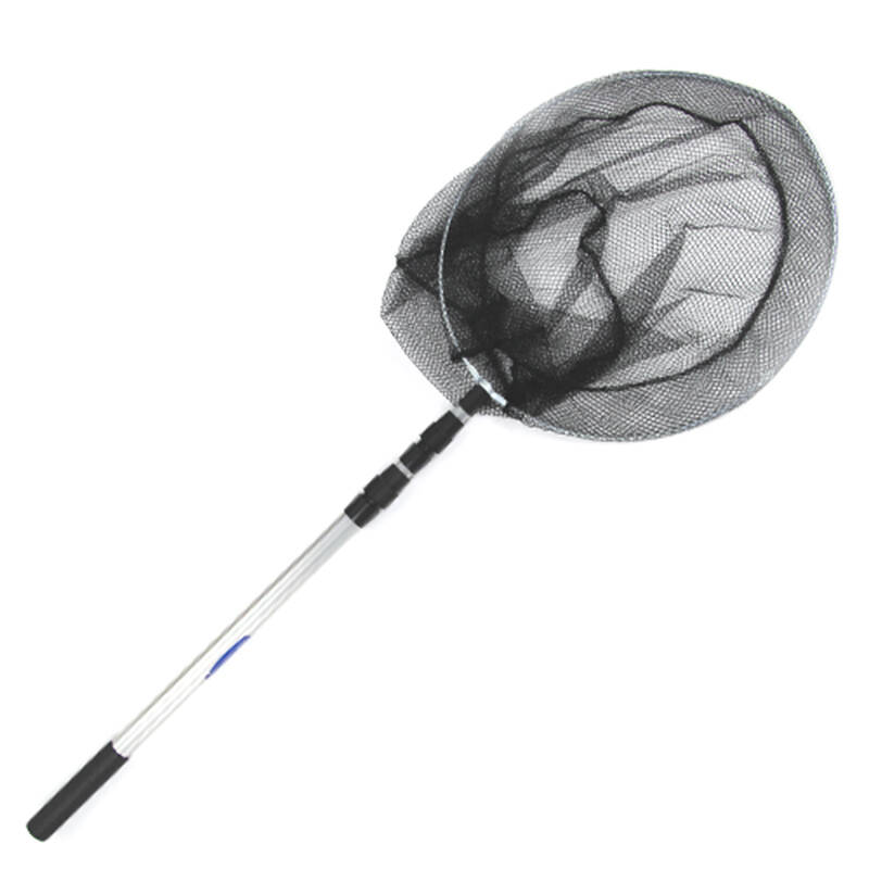 逸神渔具铝合金抄网伸缩型渔网细眼网 垂钓抄鱼网用品 - 京东