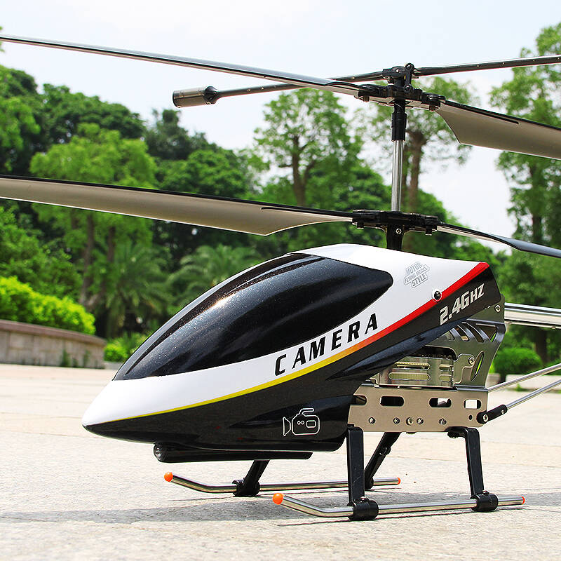 4g遥控直升机遥控飞机可加航拍充电航模儿童玩具 u12航拍版