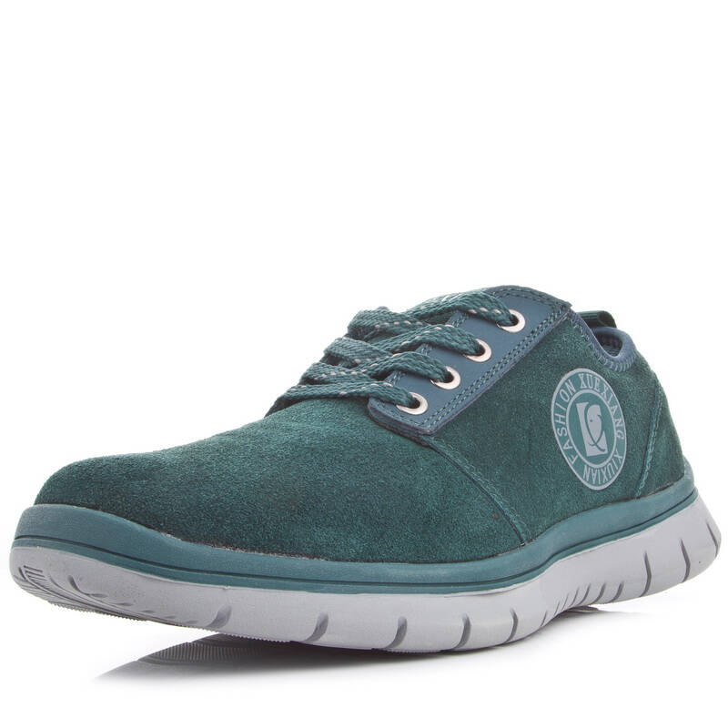 雪象秋冬休闲鞋男户外休闲鞋板鞋男士英伦透气单鞋子 军绿色 41