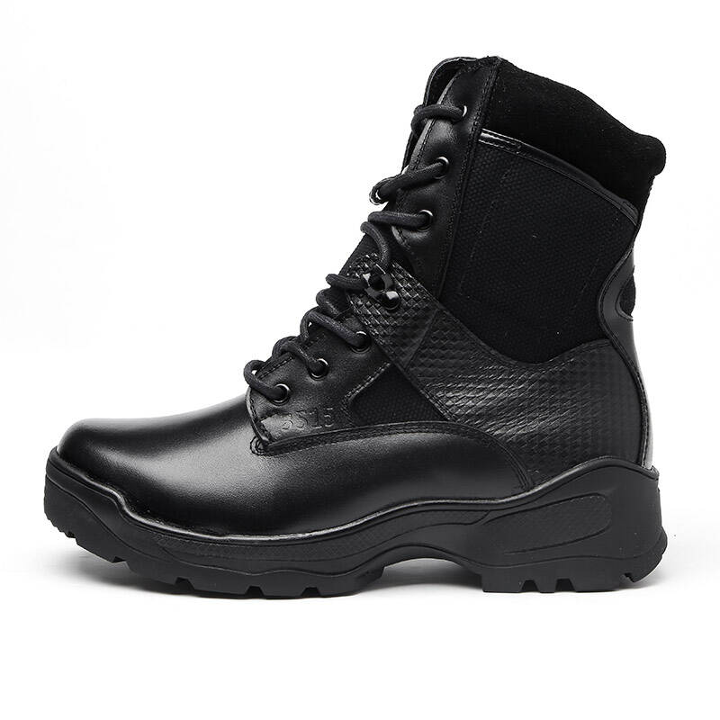 强人男特种兵511式作战靴军靴耐磨男靴 黑色 41码 x3515