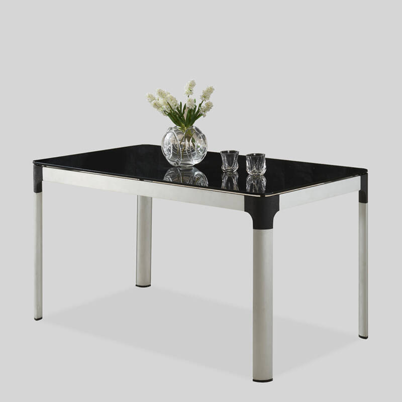 斯帝罗兰 餐台 组合餐桌椅 现代简约小户型钢化玻璃餐桌 ct1332 ck