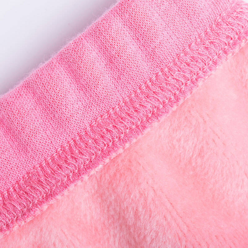 贝贝怡婴儿衣服新生儿外出不倒绒裤子女宝宝加绒长裤 153k046 粉色 5