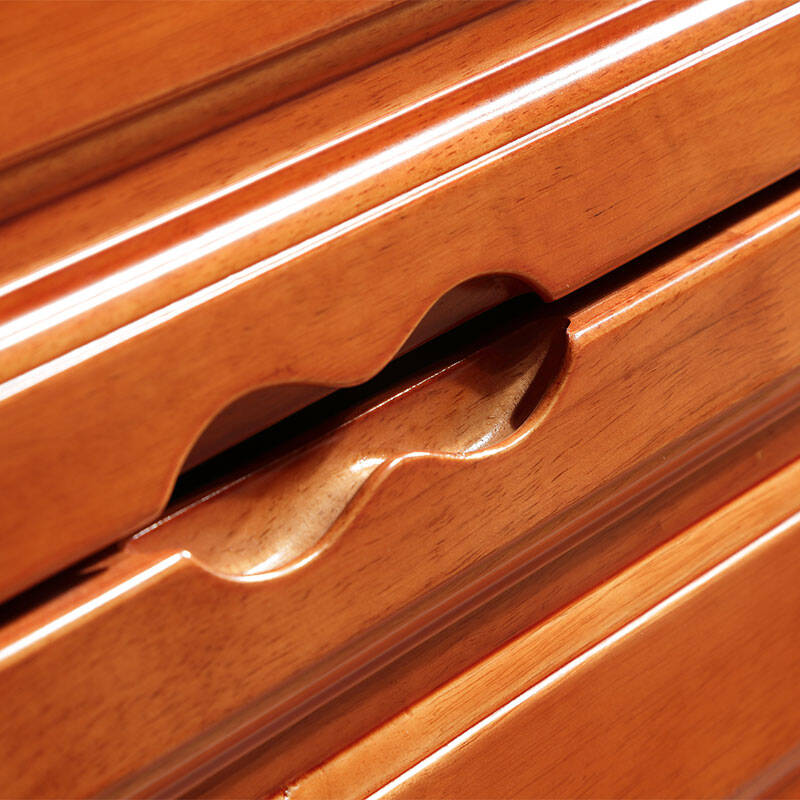 大衣柜 半实木衣柜卧室家具组合装简易推拉开门衣橱宜家家具 胡桃色