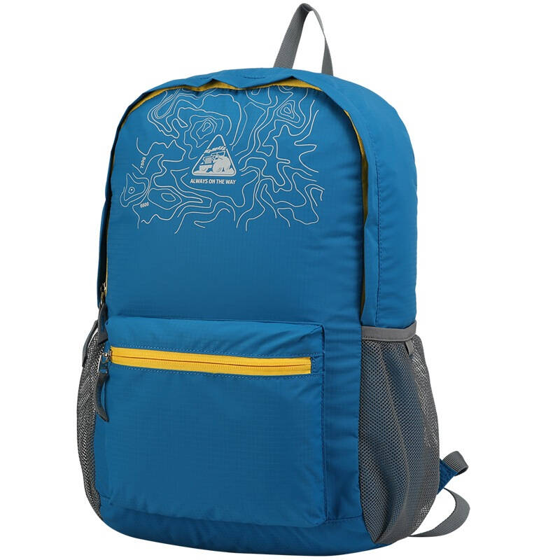 劲美(kimlee)轻盈皮肤包 男女款休闲户外折叠包 防水便携双肩背包