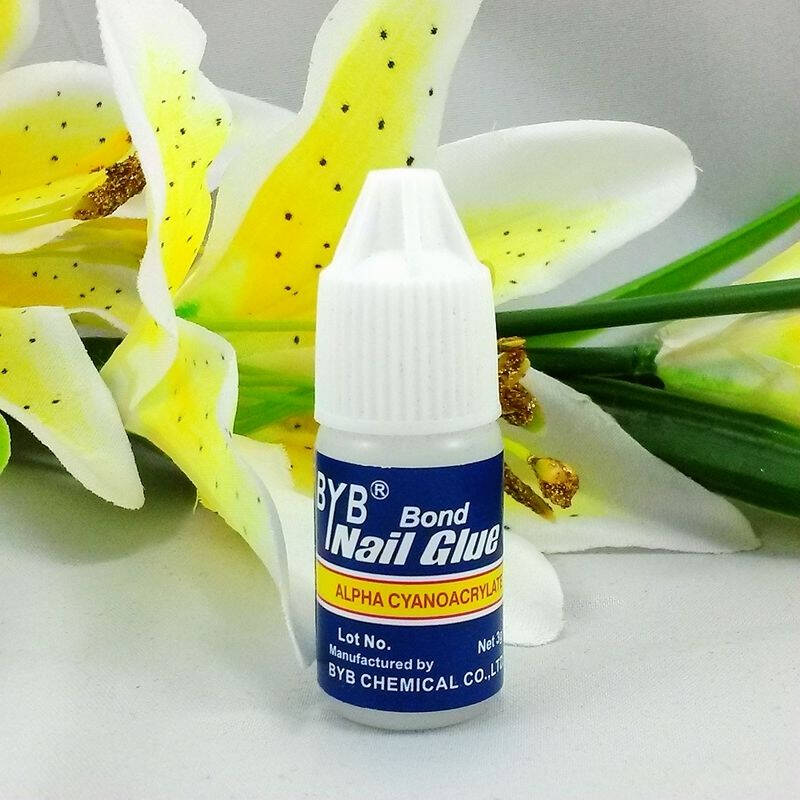 美甲用品 粘甲片胶水 3g 胶水甲片胶水 粘钻粘饰品美甲工具批发