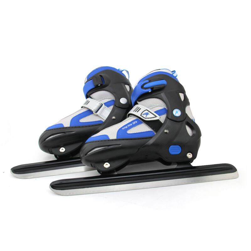 劲道 儿童可调速滑冰刀鞋 jd803s 蓝色 36-39