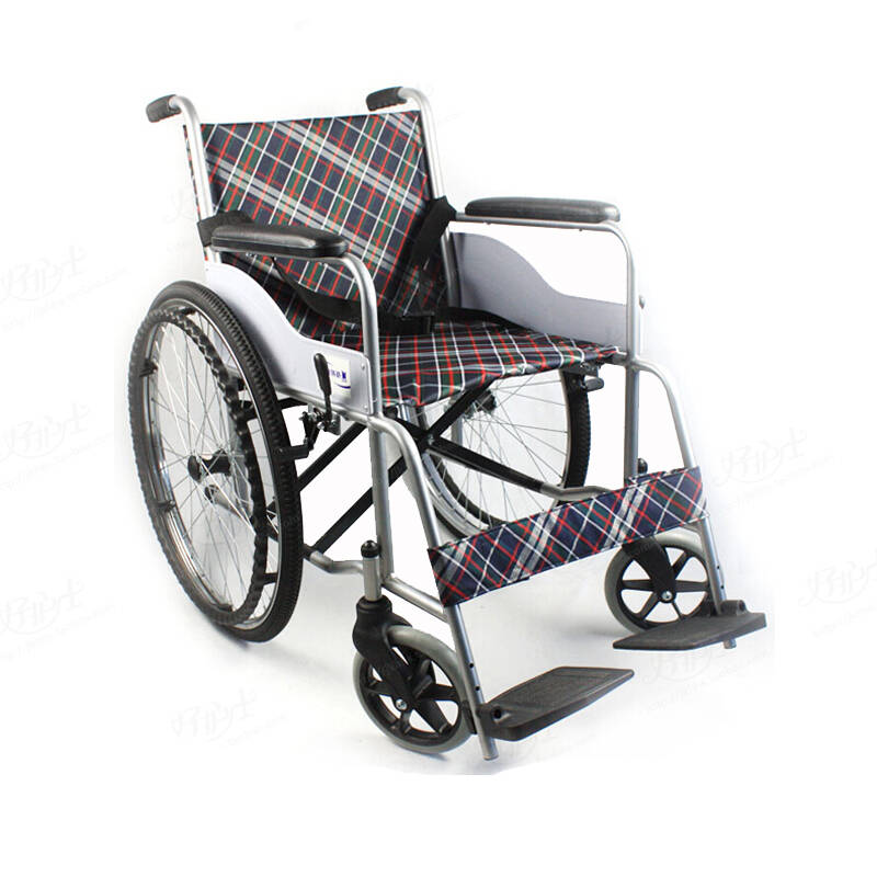 互邦轮椅钢管hbg25可折叠可放家用轿车后备箱助行器轮椅车