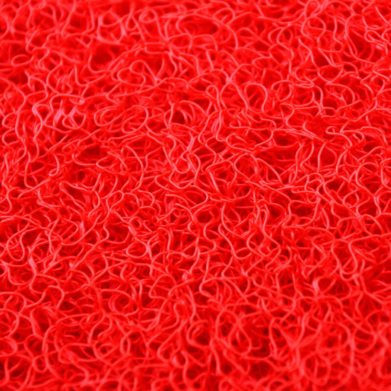 伟殳家居单色拉丝地垫门垫出入平安欢迎光临大红 红色有字欢迎光临