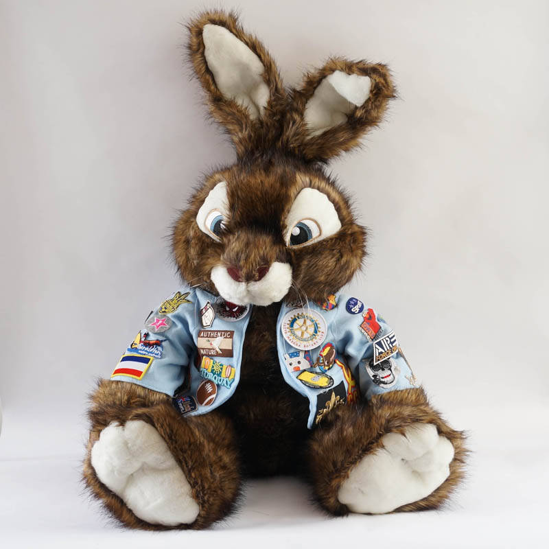 绒古 大号 精品 彼得兔子 可爱卡通兔玩具 礼物 巨无霸 兔子毛绒玩具