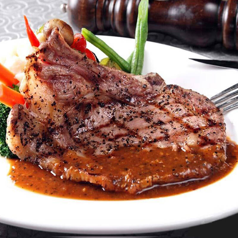 【当顿庄园】精选阿根廷进口牛肉腌制整切沙朗牛排单片装增酱料黄油