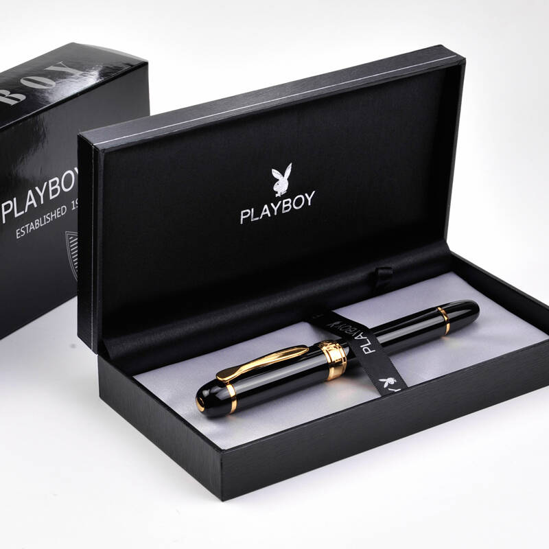 正品 花花公子playbo 钢笔 花花公子笔 正品 君度系列 圆润笔帽钢笔