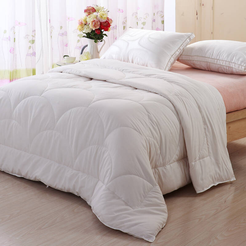 水星家纺高科技纤维被芯 时尚大豆薄被空调被/夏凉被 实物拍摄 200*