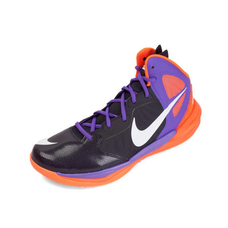 耐克nike男鞋新款实战团队篮球鞋684892 黑/紫684892500 42