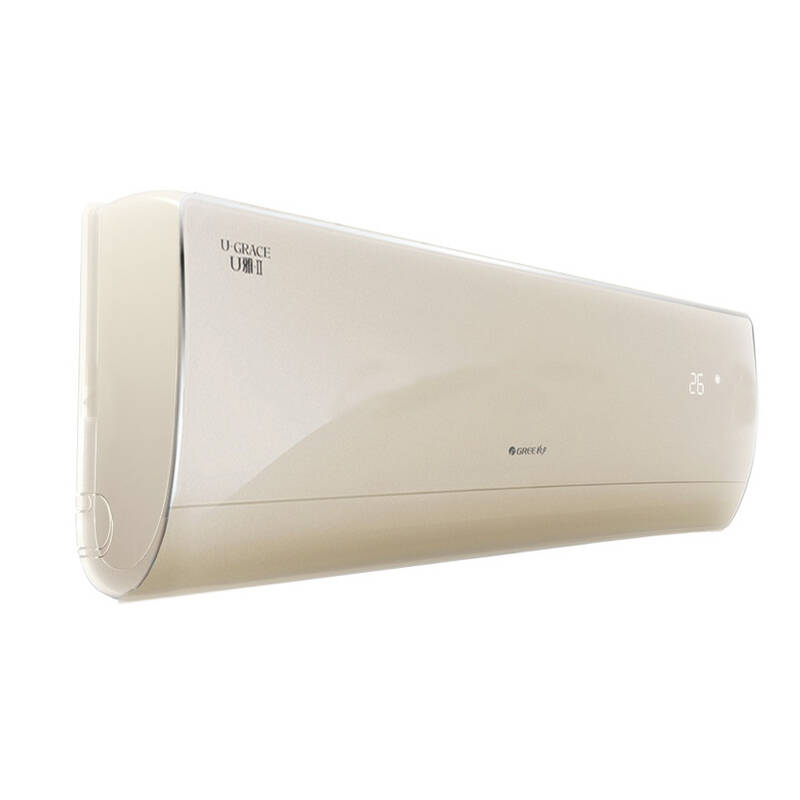 格力(gree) 大1匹 变频 u雅 壁挂式冷暖空调(香槟金) kfr-26gw/(26582