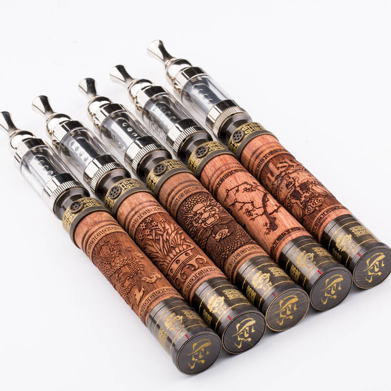 veoooo e-fire 2代电子烟套装 新款桃木雕刻戒烟器 送父亲长辈 龙图腾