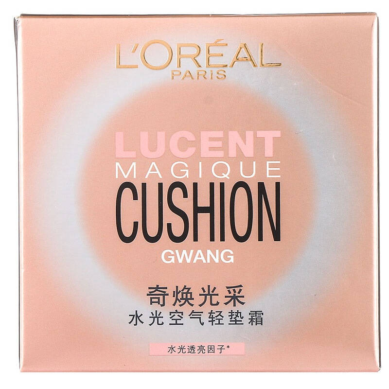 欧莱雅(loreal)奇焕光采水光空气轻垫霜 n1 亮肤色 14g(新老包装交替