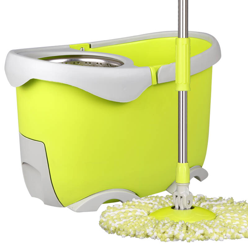 洁仕宝旋转拖把桶双驱动甩水拖布不锈钢杆jt221