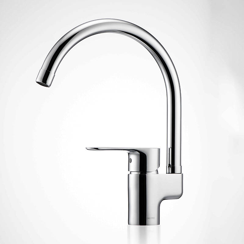 科勒(kohler) 齐悦单把单孔冷热高抛厨房水槽龙头 k-98918t-cp 龙头