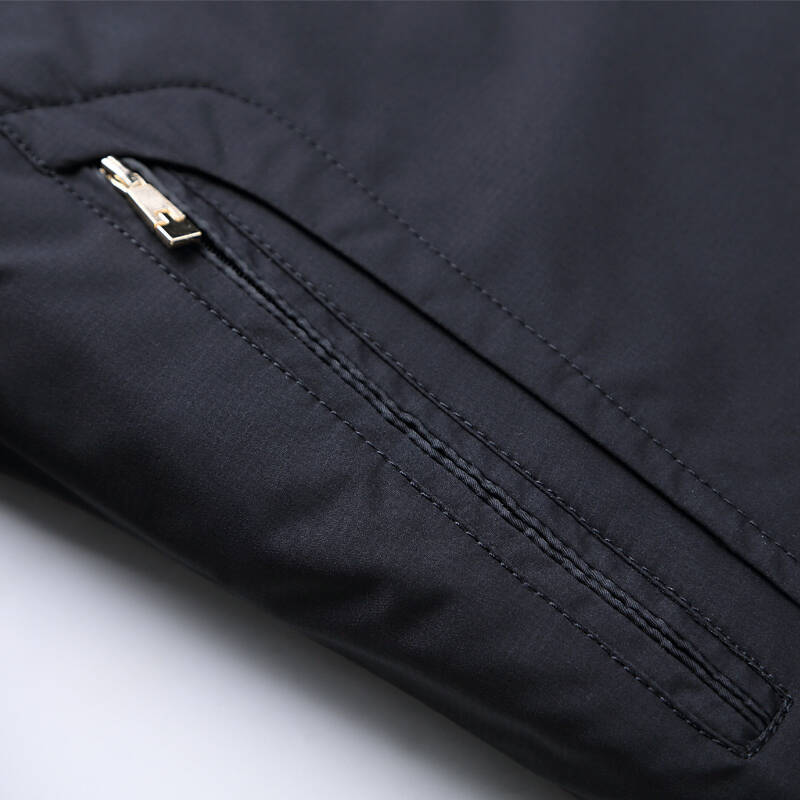 思凯2015秋款夹克 免烫男式新款夹克衫 宽松男短款夹克风衣外套 乌色