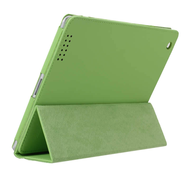 trulli特洛利 苹果ipad4 保护壳 ipad2/3 完美三折 保护壳 绿色