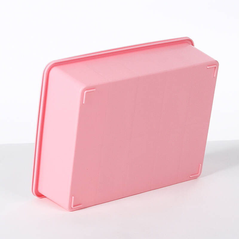 宅人帮 带盖塑料内裤袜子内衣收纳盒整理箱三件套 粉色 zb130 - 京东