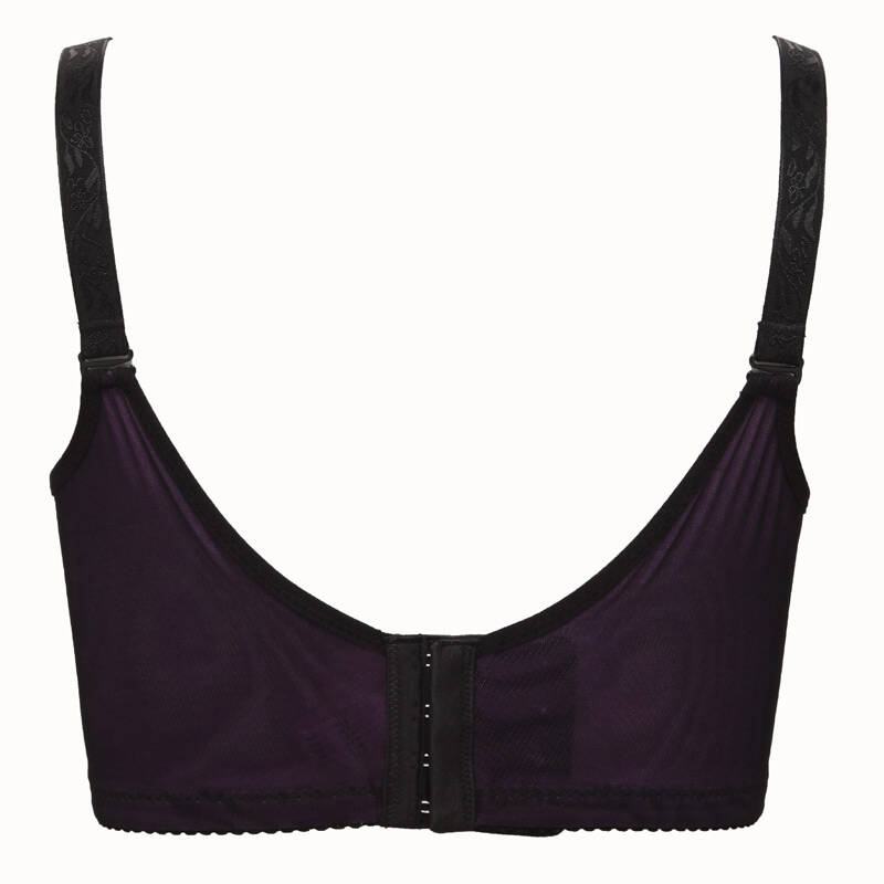 婷美gracewell金三角聚拢调整型文胸收副乳磁活力保健内衣dw3600 黑