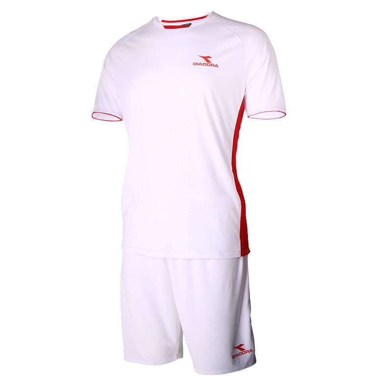 diadora/迪亚多纳 男士足球运动服套装 白色 2xl