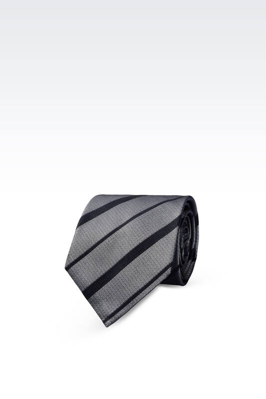 ga阿玛尼giorgio armani男款领带 条纹 提花 真丝46328196dk