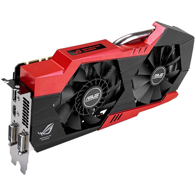 华硕(asus) striker-gtx760-p-4gd5 1050mhz/6008mhz 4gb/256bit ddr5