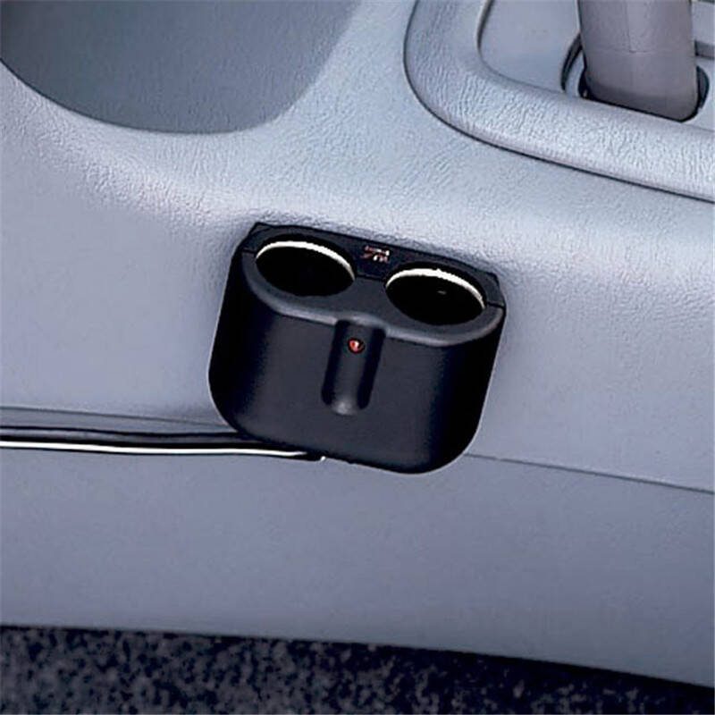 yac 车载车用点烟器 电源转换器 一拖三点烟器带usb充电器 pz177 特价