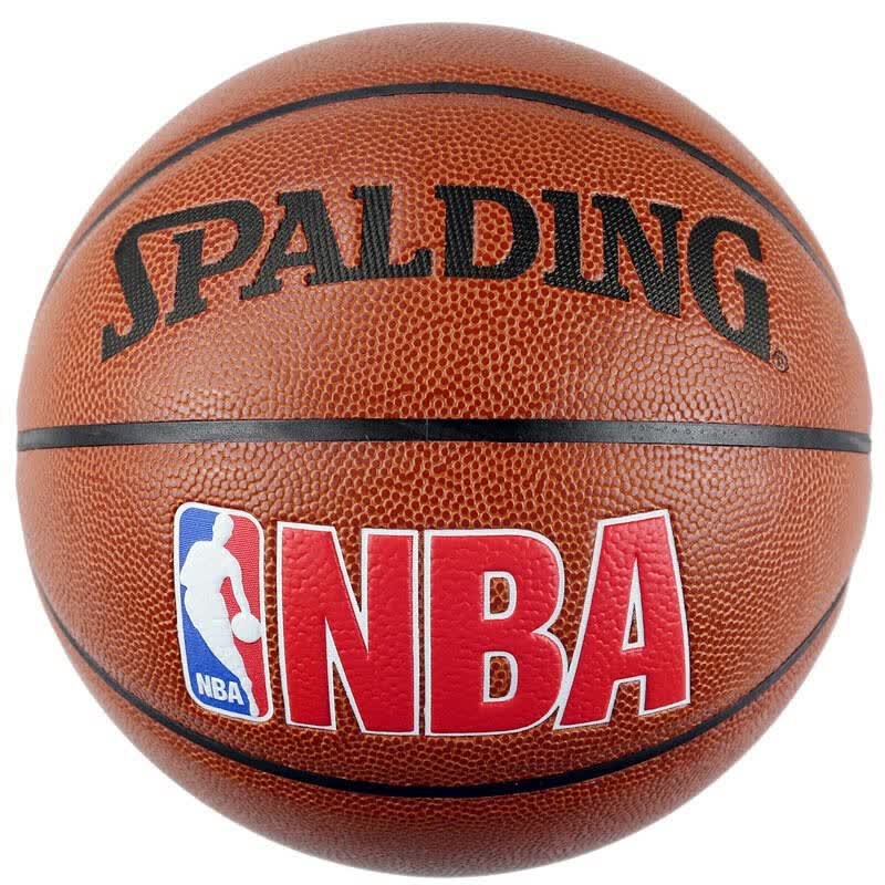 spalding 斯伯丁 74-094 nba 湖人队徽系列 pu材质 篮球