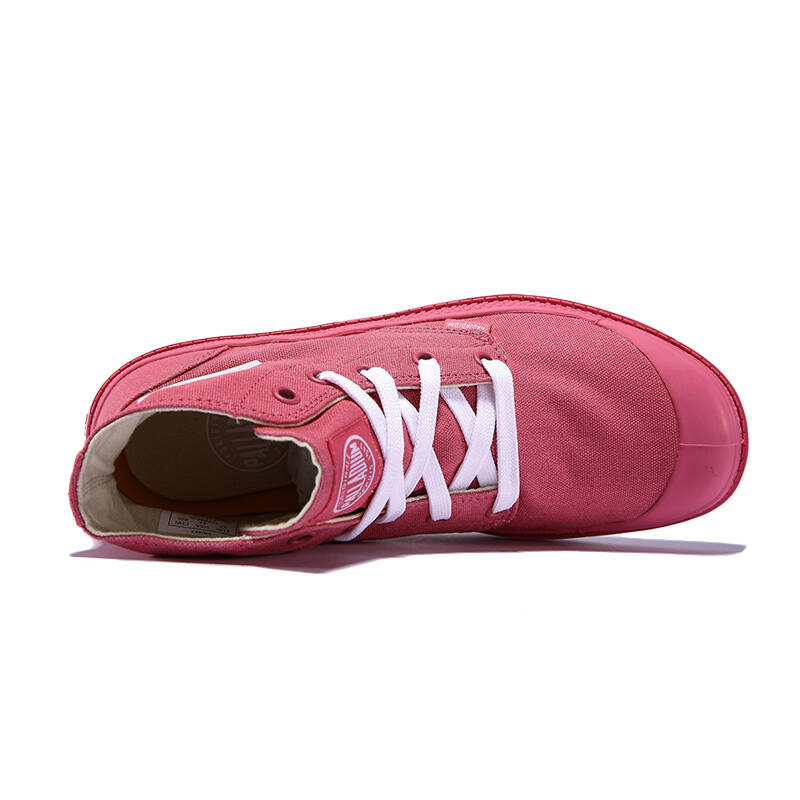 帕拉丁palladium中性 高帮 休闲鞋 blanc hi 72886 粉红色 41