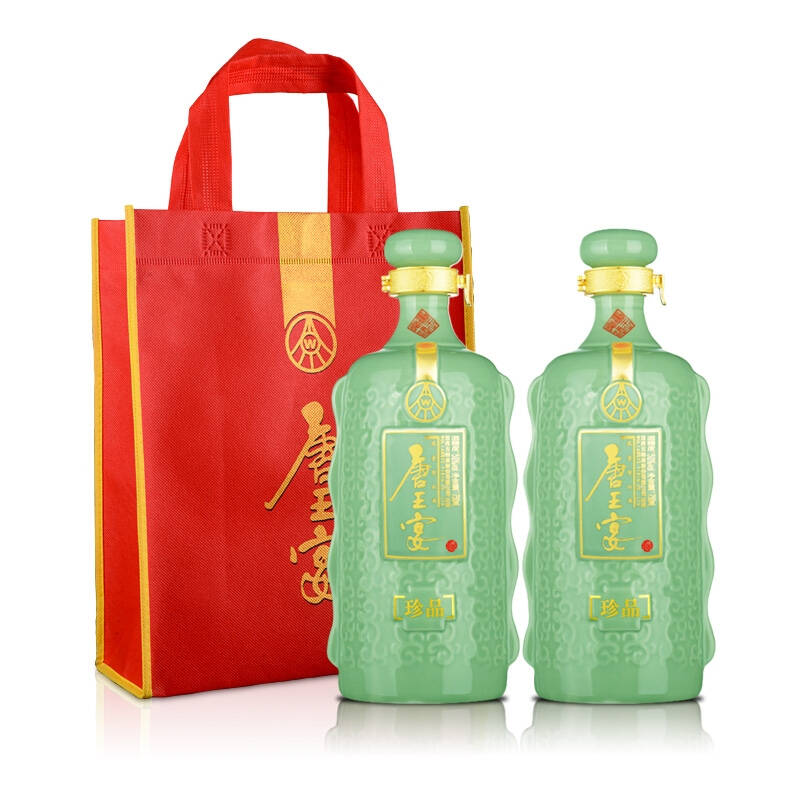 52°五粮液(股份)唐王宴750ml(双瓶装) 唐王宴手提袋