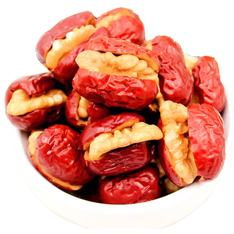 好想你 蜜饯果干 坚果炒货 伴手礼 核桃夹心枣 枣夹核桃 枣生核300g