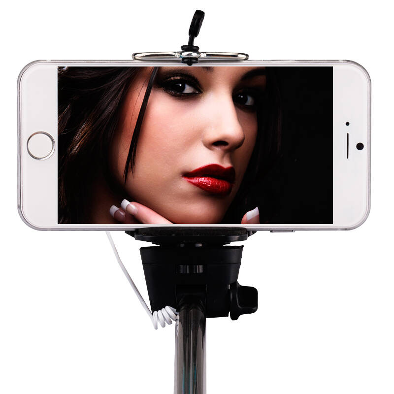 摩森 升级款手机自拍杆自拍神器 适用于苹果iphone5s/6三星华为小米