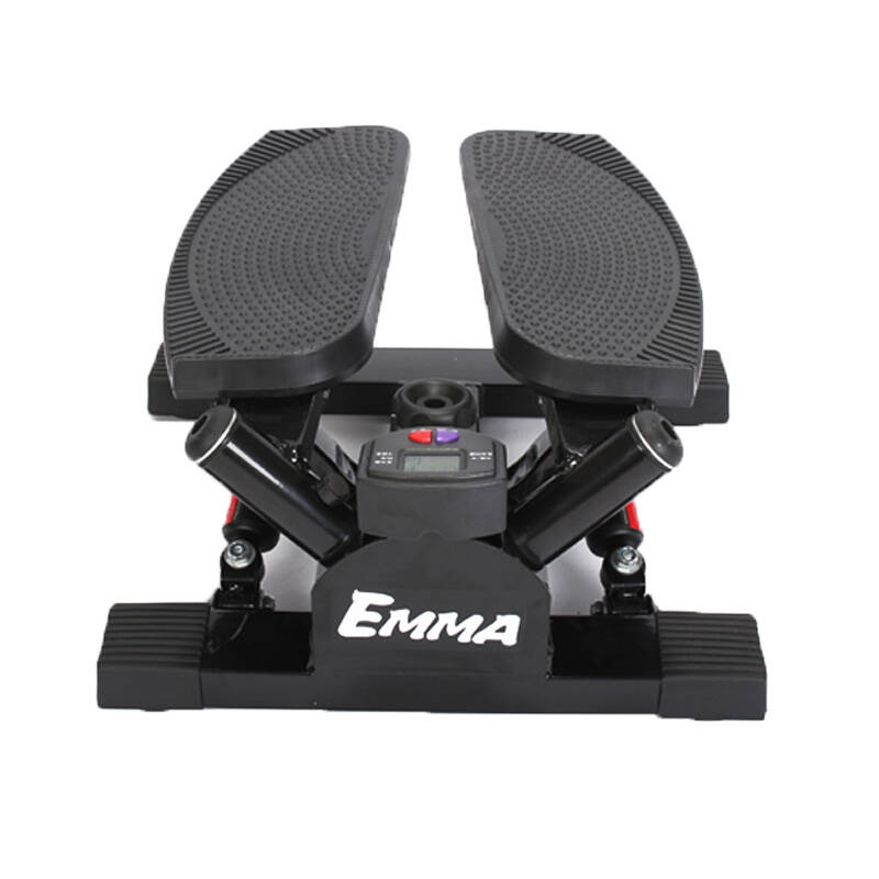emma/艾玛 家用摇摆液压迷你踏步机脚踏机腿部健身器材 黑色