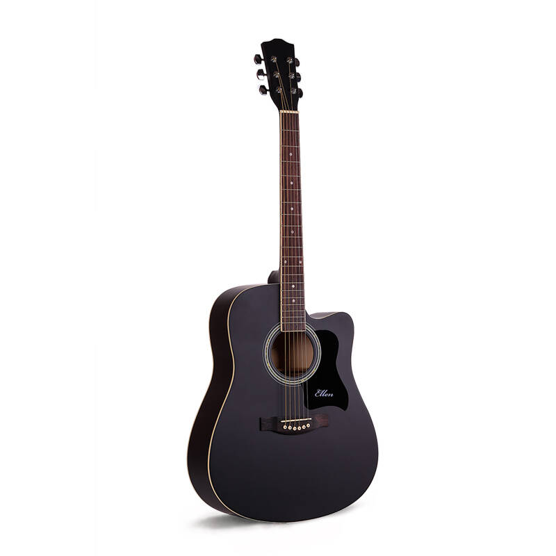 艾伦t9系列新手初学者 木色 黑色 日落色 哑光 民谣吉他40寸吉他练习