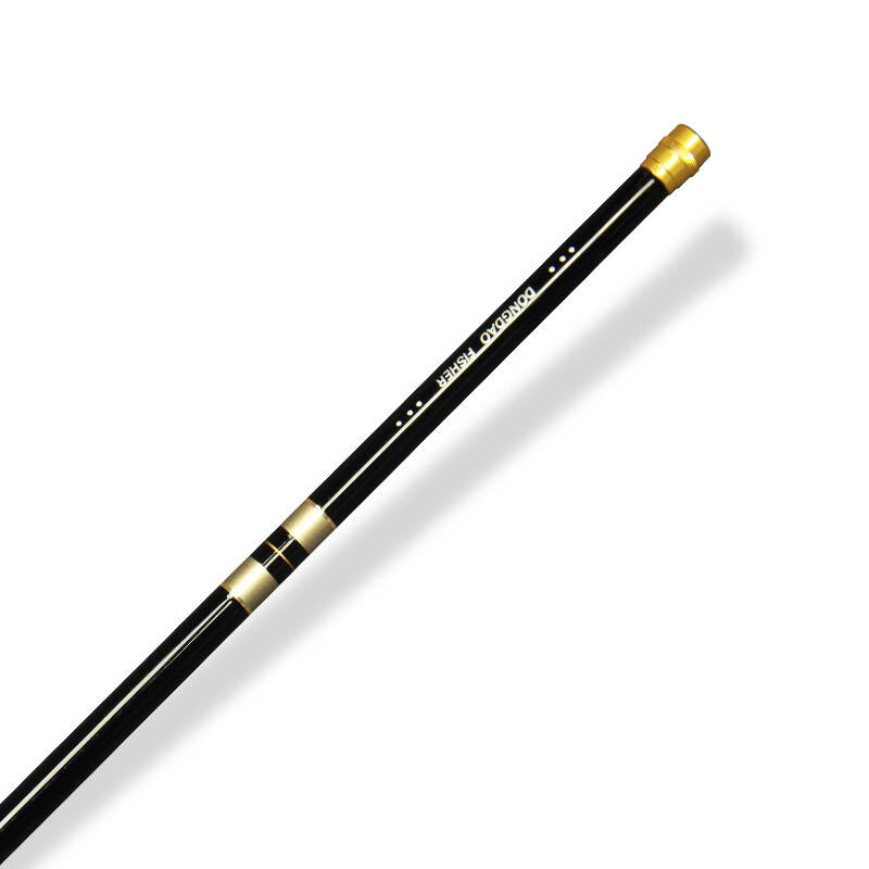 东岛碳素轻细硬调混养三七调 鲫刀综合竿 台钓竿钓鱼竿垂钓用品 黄金