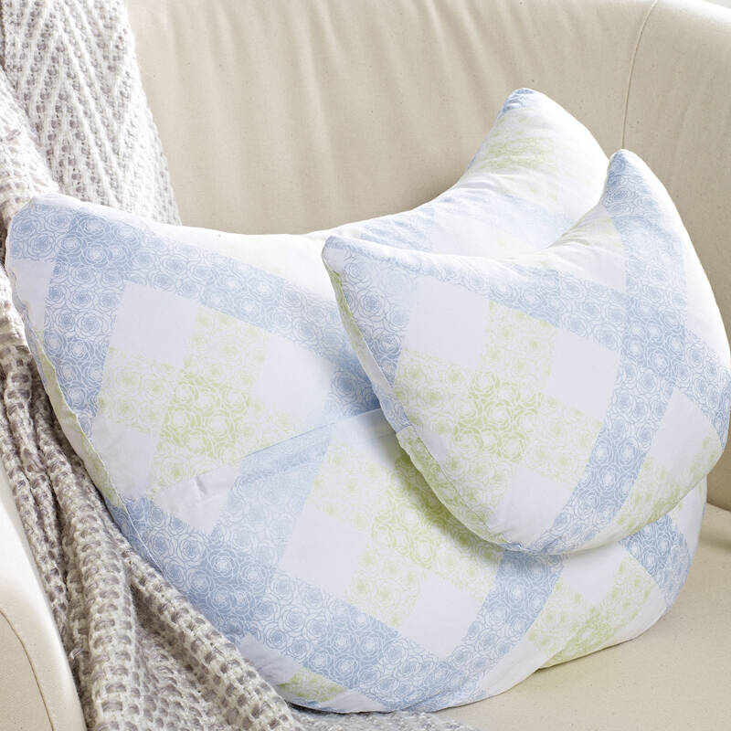 拉芙菲尔 春夏季午睡神器 子母组合枕头 圆弧