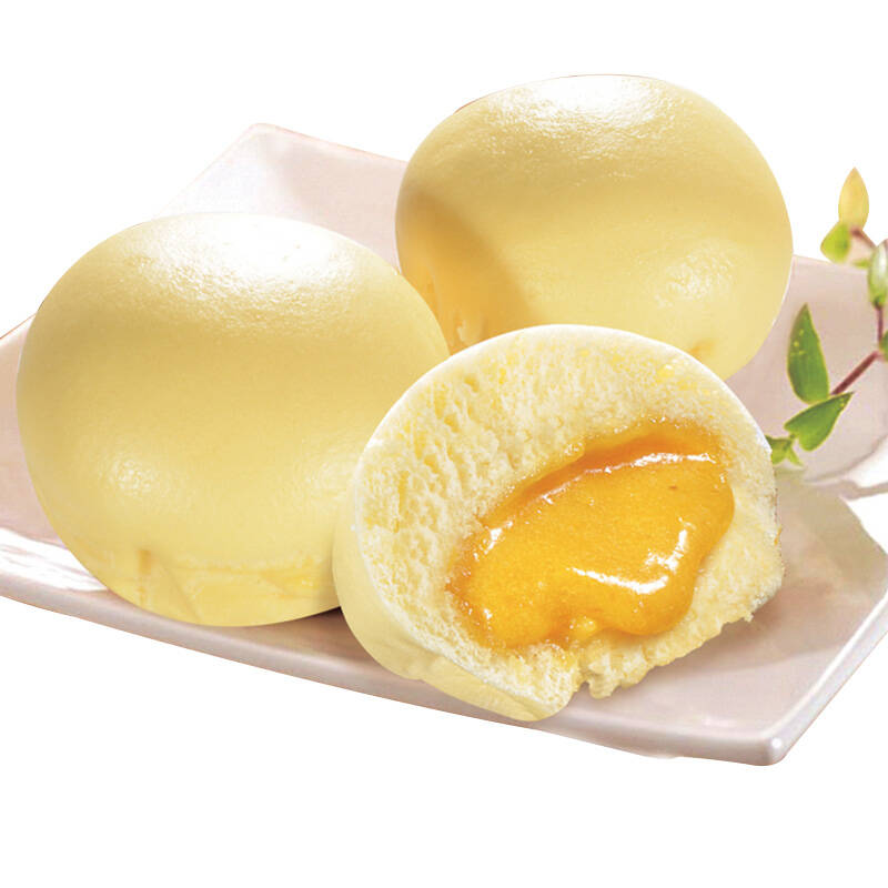 鲜聚汇 港式点心 福建名点 乐肴居爆汁流沙包 早餐流沙包 300g/10枚