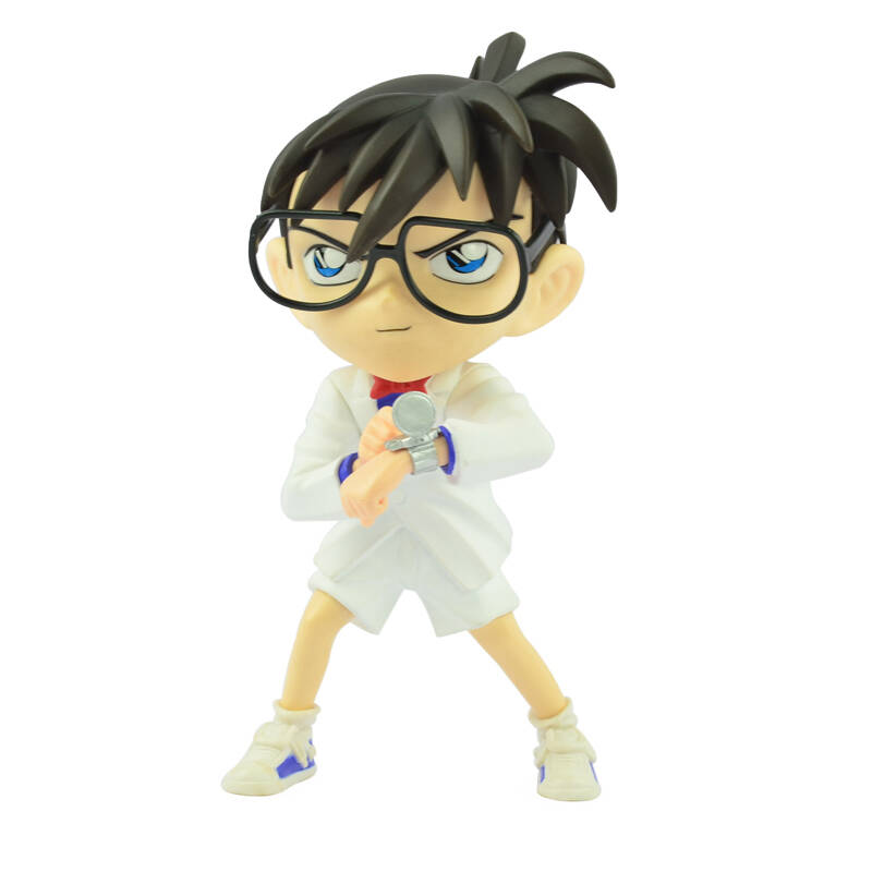 名侦探柯南公仔柯南手办玩偶模型全套摆件生日礼物 b白衣手表