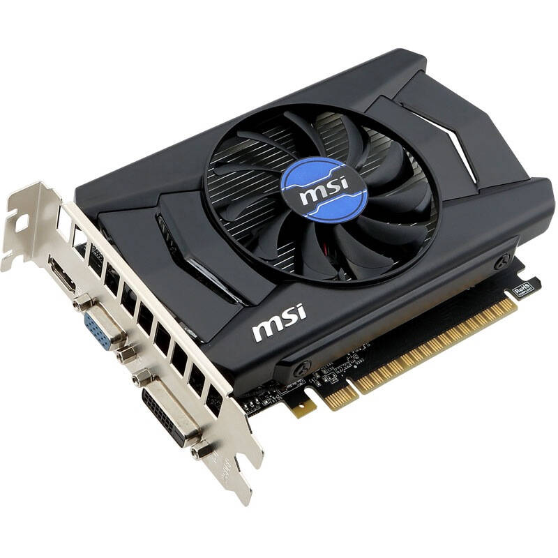微星(msi) n730k-2gd3/ocv1 1006 / 1800mhz 2gb/64bit ddr3显卡