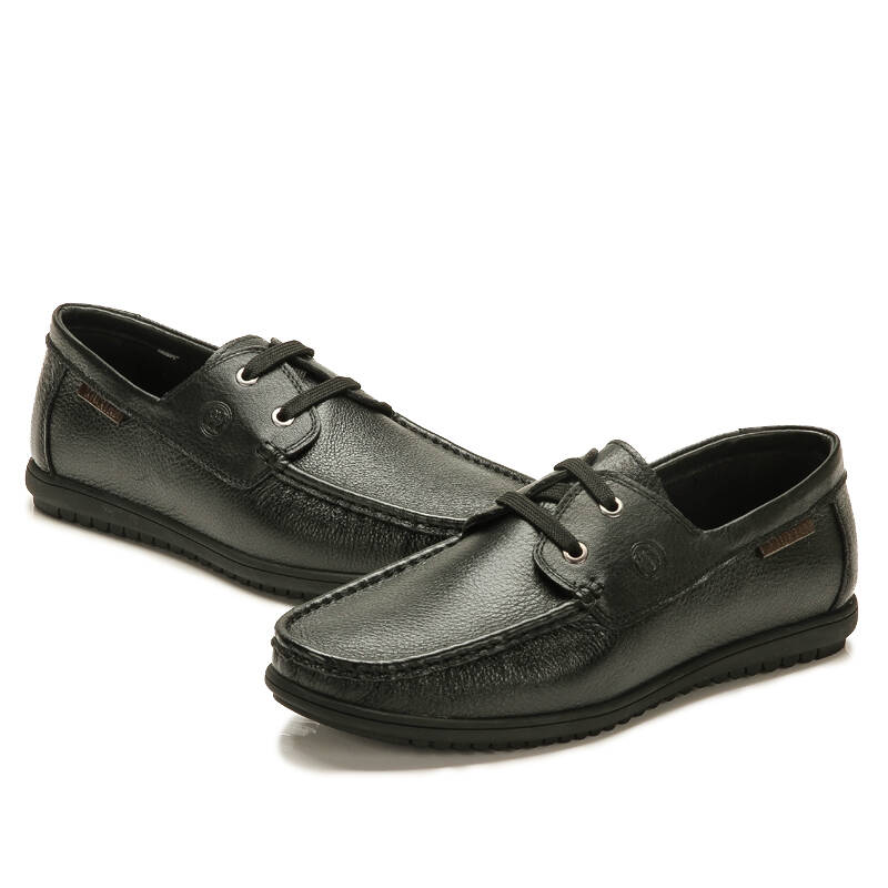 系带休闲男皮鞋 w512266120 黑色 42码【图片 价格 品牌 报价】-京东