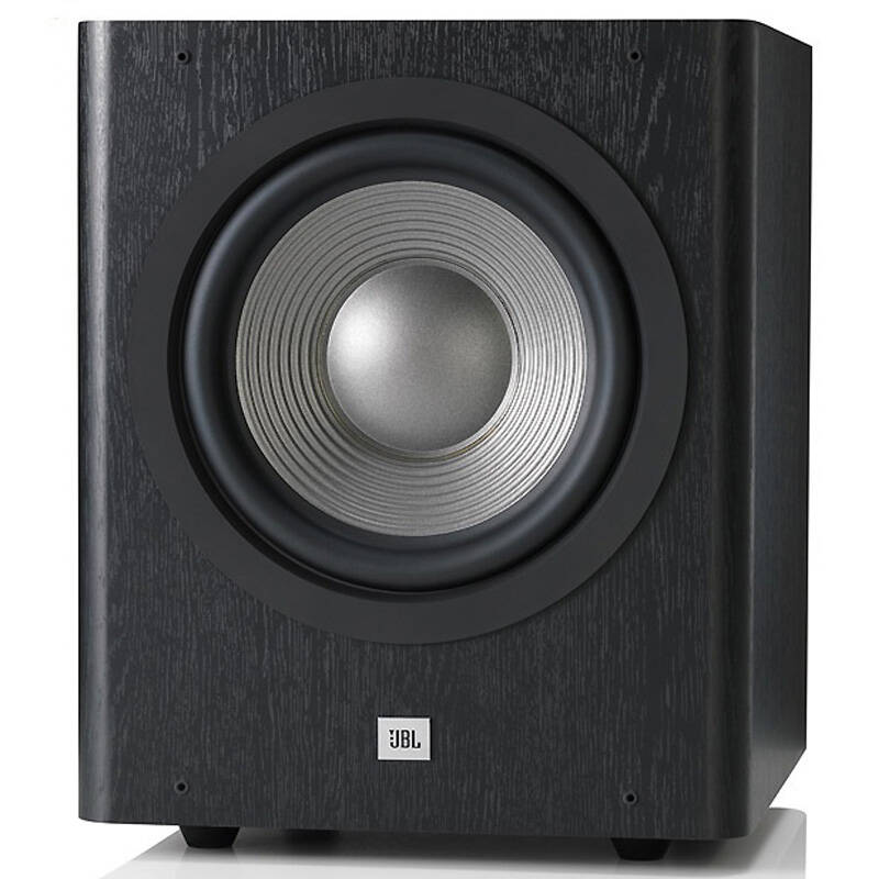 jbl studio sub250pbk/230-c系列 家庭影院低音炮音响 (黑色)