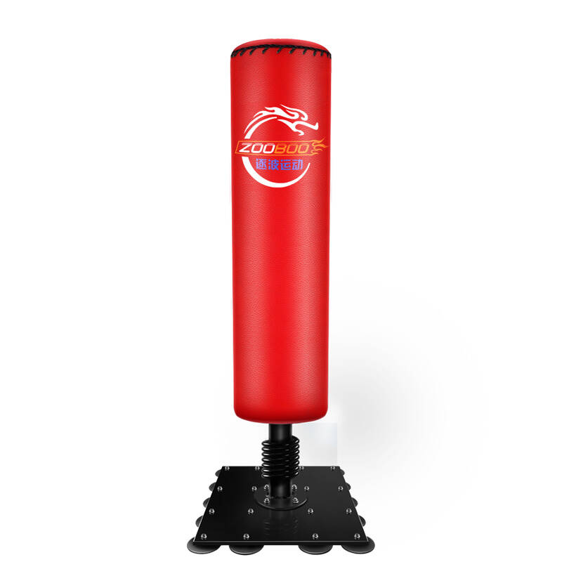 逐波zooboo 吸盘不倒翁沙袋立式实心拳击沙袋沙包泰拳散打瘦发泄沙包