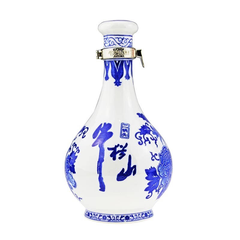 百年牛栏山二锅头白酒特价礼盒* 52度500ml 青花瓷*6瓶箱装
