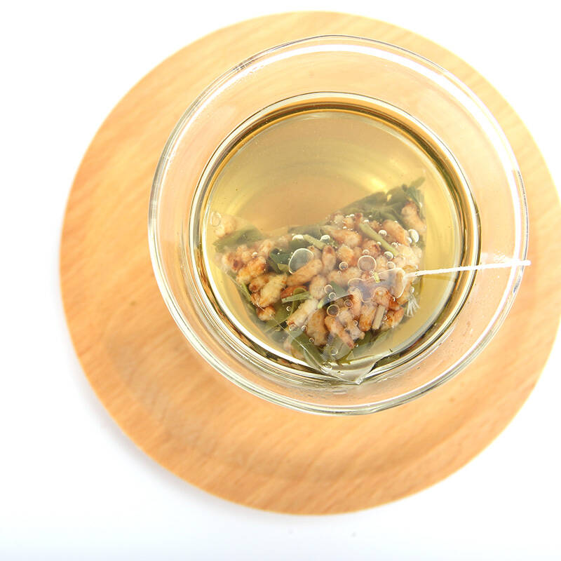 inwe因味茶 玄米煎茶 日式玄米茶包袋泡茶10袋日本煎茶蒸青绿茶